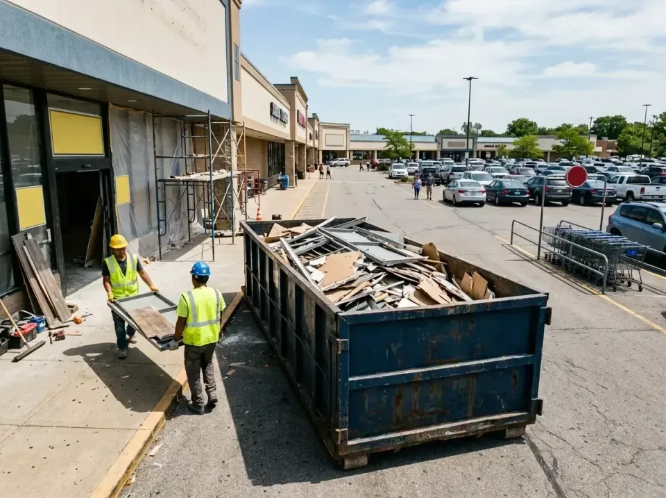 retail-store-renovation-debris-003 — frequently asked questions, Roll-off Dumpster Rentals in West Lealman, FL